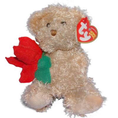 2005 Holiday Teddy — Ty Beanie Baby bear