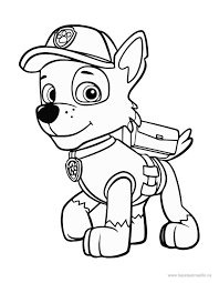 Coloriage toute lequipe de pat patrouille dessin min dessin. Download 35 Coloriage A Imprimer Pat Patrouille Rocky