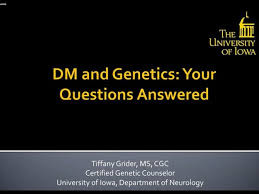 DM and Genetics Your Questions Answered