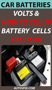 This test is done twelve hours after shutting off your car, so that any surface charge can dissipate. How Many Volts Are Car Batteries Car Battery How Many Volts Autovfix Com