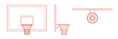 Get a thick cardboard piece as well. Basketball Backboards Dimensions Drawings Dimensions Com