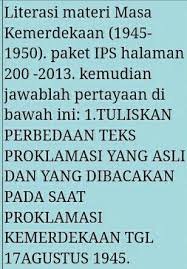 Isi teks proklamasi kemerdekaan indonesia otentik dan asli : Tuliskan Perbedaan Teks Proklamasi Yang Asli Dan Dibacakan Pada Saat Proklamasi Kemerdekaan Tgl 17 Brainly Co Id