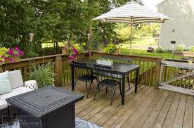Small Deck Decorating Ideas Our Deck Tour Deck Decorating Small Deck Decorating Ideas Back Deck Decorating