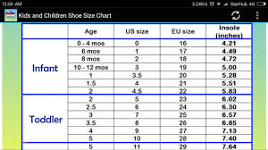 kids shoes size chart by age bedowntowndaytona com