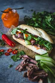 Steak Banh Mi Vietnamese Steak Sandwich Chew Town Food Blog
