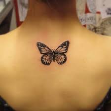 Upper Back Tattoo Of A Butterfly By Jay Shin Butterfly Tattoos For Women Butterfly Tattoo Designs Small Butterfly Tattoo