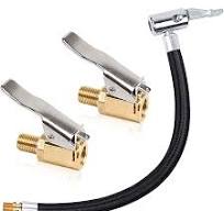 Compressore Portatile Per Auto Adaptateur Valve Pneu Gentpovth 35cm - Tuyau  Gonflage Caoutchouc Noir - 2 Buses 8mm Pour Voiture Moto Tuyau Gonflage ...