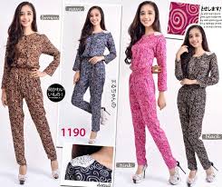 Pembayaran mudah, pengiriman cepat & bisa cicil 0%. 35 Ide Model Baju Terusan Celana Kulot Maria Space