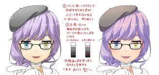 宙花こより on twitter 絵描き 鮮やかな色 色