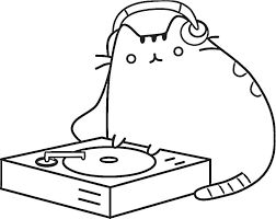 All our coloring pages are easy to print and it is virtually guaranteed to entice your little person, regardless of interest! Pusheen Playing Music Coloring Page Free Printable Coloring Pages For Kids