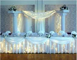 Tulle Wedding Decorations Tulle Wedding Decorations Wedding Columns Wedding Party Table