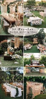 Warm weather, a beautiful outdoor setting, and fresh blooms are almost synonymous with weddings these days. 20 Awesome Outdoor Garden Wedding Ideas To Inspire Elegantweddinginvites Com Blog