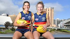 On 18 may 2017, adelaide signed randall for the 2018 aflw season. Aflw Adelaide Crows Players Chelsea Randall Kellie Gibson Sports Afl Players