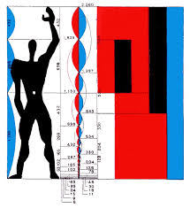 Le Corbusier The Modulor Formula For Architectural Proportion Based On The Golden Ratio The Fibonacci Series And A Slightly Idealized Male Huma Pinterest