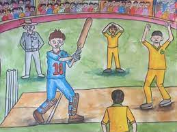 Kabaddi Painting By Mehek Aloke Isharani Today i'll show you how to draw the cute panda bear sticker that my daughter bought for her wall. kabaddi painting by mehek aloke isharani