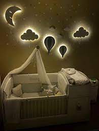 Set Of 5 Handmade Wooden Wall Lights For Little Prince Etsy Baby Boy Room Decor Baby Room Wall Nursery Baby Room