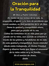 Oracion Para La Tranquilidad In 2020 Prayer Verses God Prayer Prayers