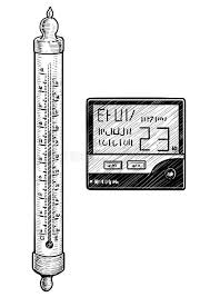 Thermometer Illustration Drawing Engraving Ink Line Art Vector Illustratio Aff Engraving Ink Line Thermometer Line Art Thermometer Drawings