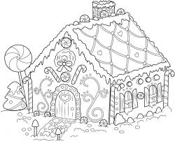 Free Printable Gingerbread House Coloring Pages For Kids Printable Christmas Coloring Pages Christmas Coloring Books Snowflake Coloring Pages