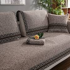 Frau sofa decke schlafen stock photos frau sofa decke schlafen. Volltonfarbe Sofa Decken Anti Rutsch Mobel Protector Gestrickte Decke Anti Rutsch All Inclusive Couch Cover Werfen Fur 1 Verdicken 2 3 4 Kissen Abdeckungen Brown Kissenbezug 45x45cm 18x18inch Amazon De Kuche Haushalt Wohnen