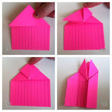 Try to match the corners exactly if you can. 300 Index Cards Origami With Index Cards