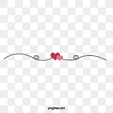 Love Clipart Line Clipart Small Fresh Romantic Lovely Style Dividing Line Line Small Fresh Style Dividing Dividing Cute Couple Art Logo Design Free Emoji Love