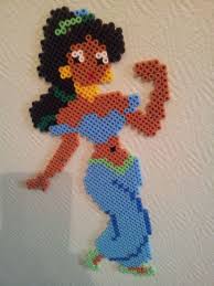 Jasmine Hama Beads By Perlergirls Bugelperlen Bugel Disney