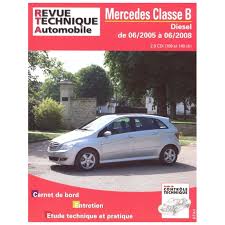 Rta Mercedes Classe B I Phase 1 Monospace 5 Portes 06 2005 04 2008