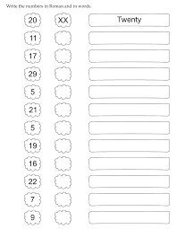 This name writing practice worksheet also uses cursive text alongside the plain text, demonstrating correct handwriting to your children. English Activity Worksheet Write The Numbers In Roman And Number Names Worksheets Graph Number Names In English Worksheets Worksheets Kindergarten Math Curriculum Reviews Year 7 Worksheets Division For Grade 1 Isfun Grade