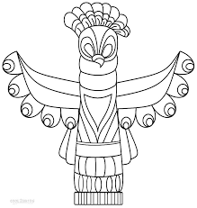 Totem pole drawing totem pole craft art totem raven totem wolf totem native american totem poles native american art american symbols american indians. Printable Totem Pole Coloring Pages For Kids Cool Coloring Pages Totem Pole Coloring Pictures
