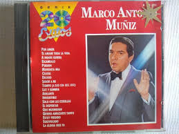 Connotado cantautor y productor de pop latino, rancheras, etc. Marco Antonio Muniz Por Amor Mercadolibre Com Mx