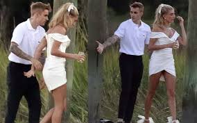 Justin and hailey — who have been legally married since their september 2018 ceremony at a new york city courthouse — invited approximately 100 of their close friends and. Justin Bieber And Hailey Baldwin Rock Casual Look While Jetting Off For Second Wedding
