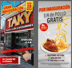 Taky Pollos a la Leña