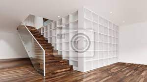 Durchmesser 120 cm, 140 cm, 160 cm oder 180 cm. Stauraum Idee Neben Treppe In Wohnung Fototapete Fototapeten Gewahrsam Regulierung Treppe Myloview De