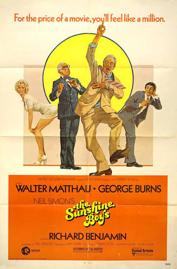 The Sunshine Boys Original 1975 U.S. One Sheet Movie Poster - Posteritati  Movie Poster Gallery