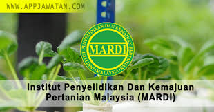 Institut penyelidikan dan kemajuan pertanian malaysia (mardi) melakar sejarah dengan menghasilkan varieti padi hibrid pertama mr. Iklan Jawatan Kosong Rasmi Di Institut Penyelidikan Dan Kemajuan Pertanian Malaysia Mardi 13 Disember 2018 Appjawatan Malaysia