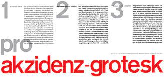 This font is in the category: Akzidenz Grotesk Font Wiki Typografie Info