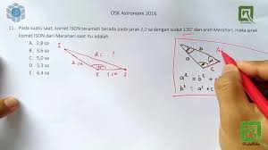 Soal pembahasan osp biologi sma 2019 tingkat provinsi. Pembahasan Osk Astronomi 2019 No 9 Flux Matahari By Udaniko