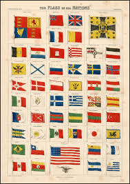 1873 The Flags Of All Nations Mjustas Livejournal