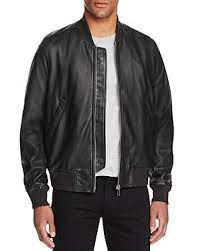Paul Smith Gents Leather Bomber Jacket Leather Bomber Jacket Men Bomber Jacket Leather Jacket Men