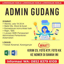 Lowongan krjaan yg bsa di bwa pulang area sukoharjo. Lowongan Kerja Industri Gudang Di Solo Archives Info Loker Solo