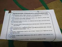 Cara Syarat Dan Biaya Merubah Akte Kelahiran Yang Salah Pengetikan Nama Orang Tua Elppas Story