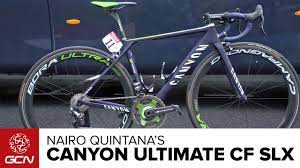 Ο nairo quintana έχει να πάρει μια σκληρή απόφαση! Nairo Quintana S Canyon Ultimate Cf Slx Tour De France 2016 Gcn