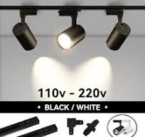 Led Track Light Set Adjustable Spot Rail Lamp 20/30/40W Spotlight Track  Lamp indoor Lighting Fixture for Store Living Room Decor - AliExpress