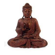 Mudras.moreover, the antique wooden buddha statues have found their way to the antique collections of many personal collectors as the gems of their collection. Large Hand Carved Wooden Buddha Statue Siesta Uk