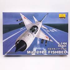 There may be no more recognizable, mass produced, widely proliferated, iconic, enduring fighter jet in existence or throughout history. 1 144 Soviet Mig 21 Pf Fishbed Fighter Air Force Planes Assembled Model Model Building Kits Aliexpress