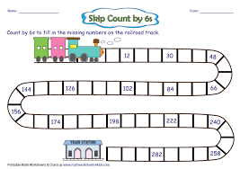 Skip Counting Charts