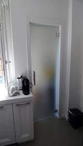 Porta Lavanderia In Vetro Satinato Porte Vetro Satinato Porta In Vetro Design Per Bagno Moderno