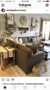 Table Behind Sofa Back Sofa Moved Down To The Right Modern Farmhouse Living Room Decor Farmhouse Decor Living Room Farm House Living Room