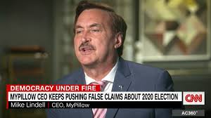 Feb 02, 2021 · mypillow ceo mike lindell appeared on newsmax tuesday afternoon for an interview about being kicked off twitter. 7yl55gtjbuaxqm